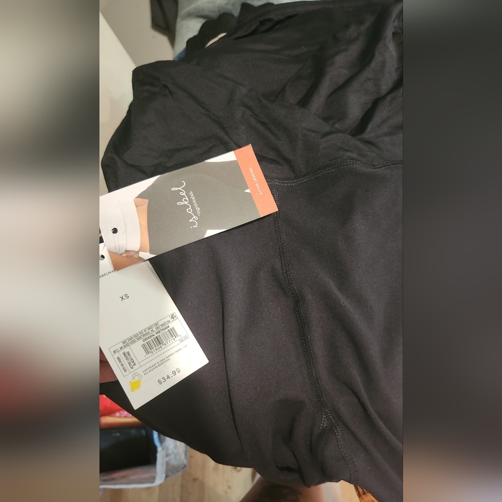 Isabel Maternity by Ingrid & Isabel Black Leggings